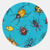 Sticker Rond Beetles (Devant)
