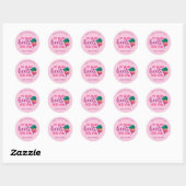 Sticker Rond Beets Coeurs Pour Vous Drôle Mignonne Valentines J (Feuille)