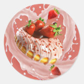 Sticker Rond beignet (Devant)