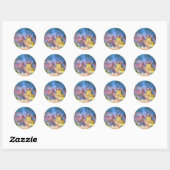 Sticker Rond Beit Hamikdash (Feuille)