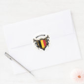 Sticker Rond Belgique (Enveloppe)