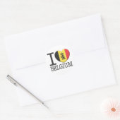 Sticker Rond Belgique2 (Enveloppe)