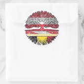 Sticker Rond Belgique Belgique Autriche Autriche Baum (Sac)