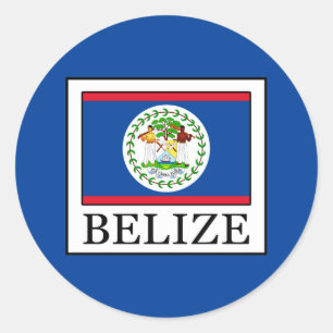 Sticker Rond Belize