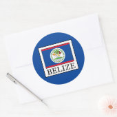 Sticker Rond Belize (Enveloppe)