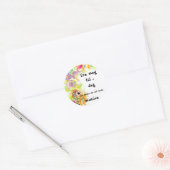 Sticker Rond bellabells meg° (Enveloppe)