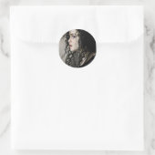 Sticker Rond Bellatrix Lestrange 2 (Sac)