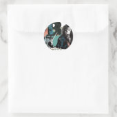 Sticker Rond Bellatrix Lestrange 6 (Sac)