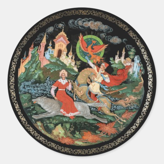 Sticker Rond Belle (Devant)