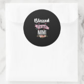 Sticker Rond Béni D'Être Appelé Mimi (Sac)