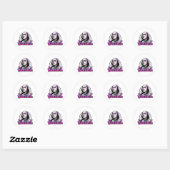 Sticker Rond Benjamin Skanklin (Feuille)