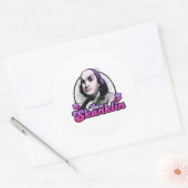 Sticker Rond Benjamin Skanklin (Enveloppe)