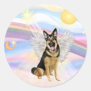 Sticker Rond Berger allemand