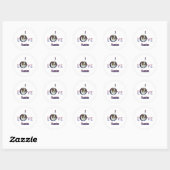 Sticker Rond Berger australien I Love (Feuille)