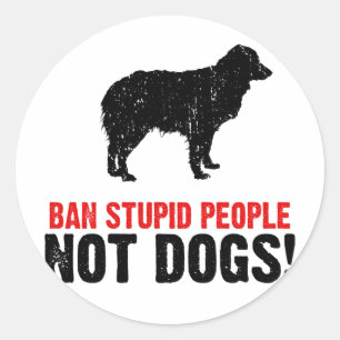 Sticker Rond Berger australien miniature