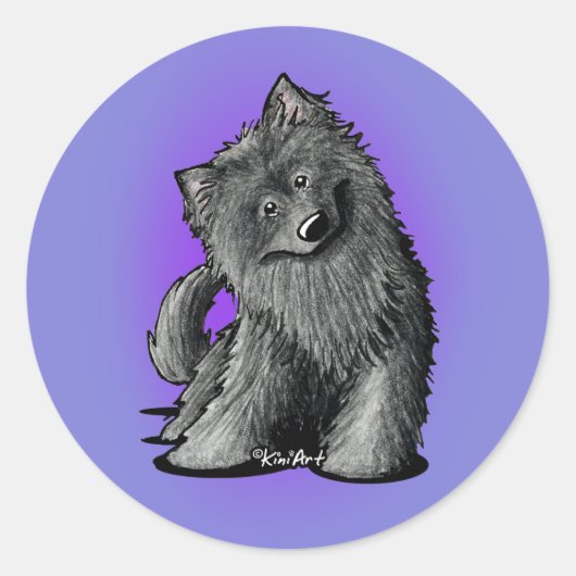 Sticker Rond Berger belge (Devant)