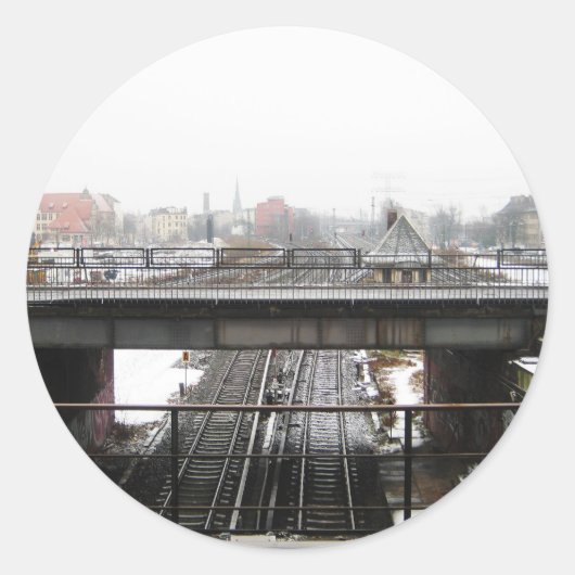 Sticker Rond Berlin (Devant)