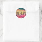 Sticker Rond Berlin, circle (Sac)
