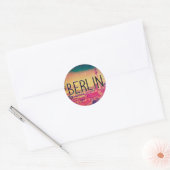 Sticker Rond Berlin, circle (Enveloppe)