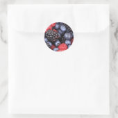 Sticker Rond Berries mixtes (Sac)
