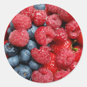 Sticker Rond Berry Bonanza
