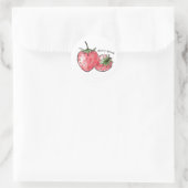 Sticker Rond Berry Good Fun - Fraise Delft (Sac)