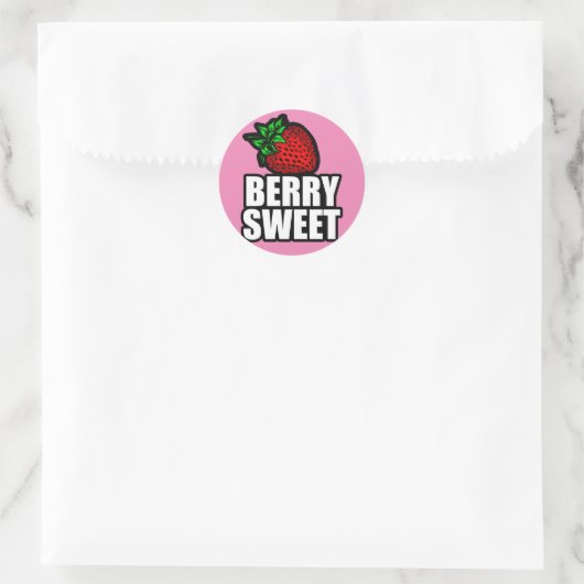 Sticker Rond Berry Sweet (Sac)