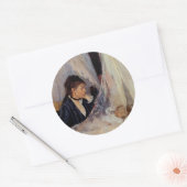 Sticker Rond Berthe Morisot (Enveloppe)