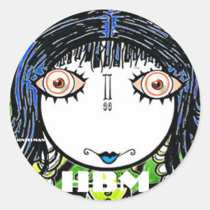 STICKER ROND BESSIE METTS DE HESTER