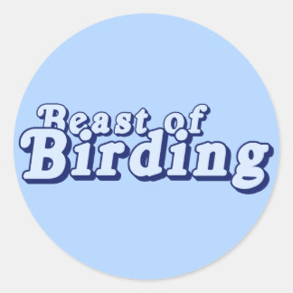Sticker Rond Bête des oiseaux