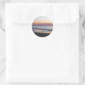 Sticker Rond Bethany Beach Sunrise I (Sac)