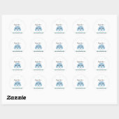 Sticker Rond Better Together Minimal Design  (Feuille)