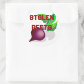 Sticker Rond betterave (Sac)