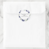 Sticker Rond Beurre Bain Bain Marque Emballage (Sac)