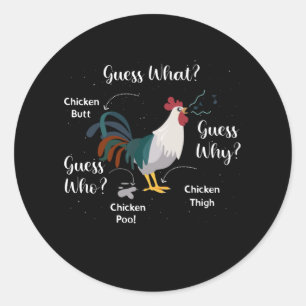 Sticker Rond Beurre de poulet : pourquoi cultiver la cuisse de
