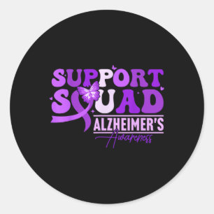 Sticker Rond Beurre de ruban Purple Heims Soutien de sensibilis