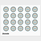 Sticker Rond Beurre savon (Feuille)