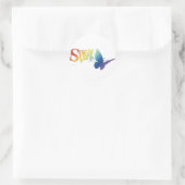 Sticker Rond beurreESPIONS. (Sac)