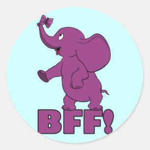 STICKER ROND BFF !