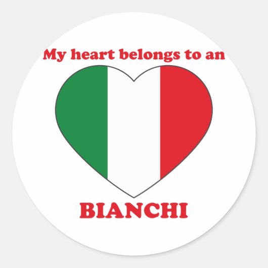 Sticker Rond Bianchi (Devant)