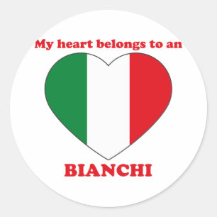 Sticker Rond Bianchi