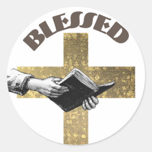 Sticker Rond Bible