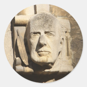 Sticker Rond Bibliothèque bodleian Oxford