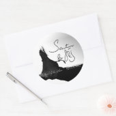 Sticker Rond Bibliothèque ICoS, signée par les auteurs (Enveloppe)