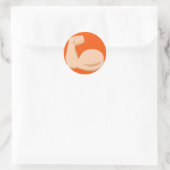 Sticker Rond Biceps Emoji (Sac)