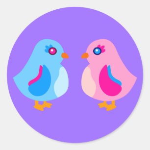 Sticker Rond Bicks d'art