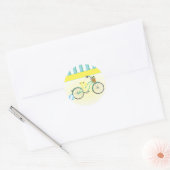 Sticker Rond Bicycle (Enveloppe)