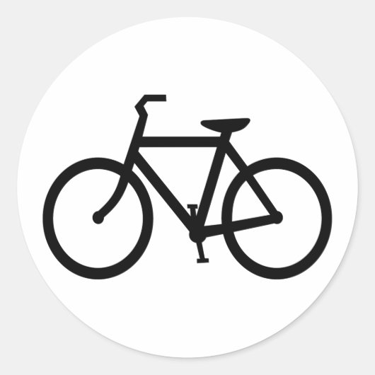 Sticker Rond Bicyclette (Devant)