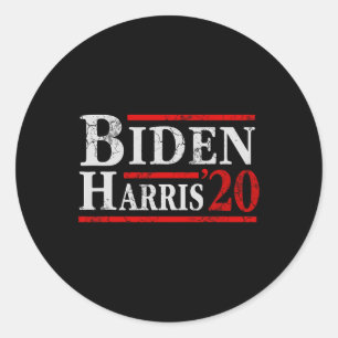 Sticker Rond Biden Kamala Harris 2020 Élection Démocrate Libéra
