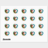 Sticker Rond Bienvenue 2026 (Feuille)